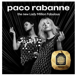 عطر ليدي مليون فابيولس باكو رابان النسائي أو دو بارفيوم 80 مل  Lady Million Fabulous Paco Rabanne Eau de Parfum